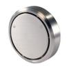 Westbrass Plastic Overflow Drain Cover for Partial or Full Tub Filling, Satin Nickel view 1