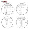 STEIGNER SDD02-T-14 Shower Seal, 140 cm, Transparent Silicone, 14.5 mm view 4