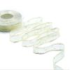 Furlanis Voile Decorative Ribbon with Bouclé Lam Yarn, Gold, 15 mm x 25 m view 1