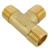 Fittingstore T-Piece with Male Threads, Brass/Nickel-Plated Brass, R 3/4" view 4
