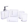 5-Piece Premium Acrylic Bathroom Set with Diamonds view 1