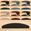 Metzker Ramon MW Half-Round Stair Mats, Anthracite, 14-Pack view 1
