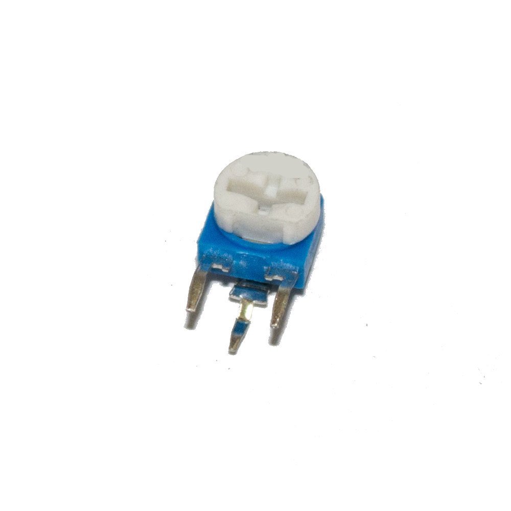 10 x Vertical Adjustable Potentiometers (Variable Resistors), 200 kOhm/100 mW