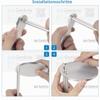GEEKRIA Headphone Stand, Aluminum Alloy, Silver view 3