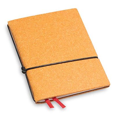 X17-A7 Notebook/Personal Organizer, 7 mm Thin, Brown Recycled Leather