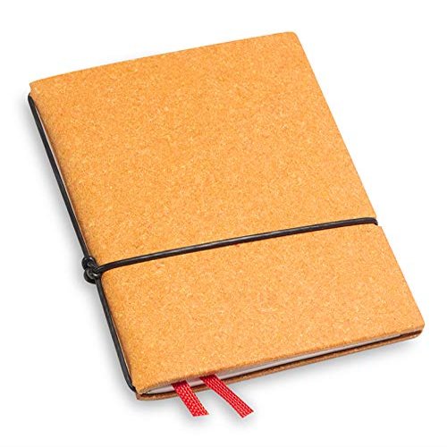 X17-A7 Notebook/Personal Organizer, 7 mm Thin, Brown Recycled Leather