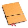 X17-A7 Notebook/Personal Organizer, 7 mm Thin, Brown Recycled Leather view 1