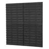 Patrol 4-Pack Wall Panels for Stackable Bins, Black view 1