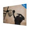 banjado Glass Magnetic Board, 60 x 40 cm, Writable, Camping Design view 1