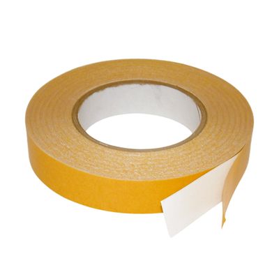 JVCC DC-WPVC98 Double-Coated White PVC Tape, 1 in. x 36 yds.