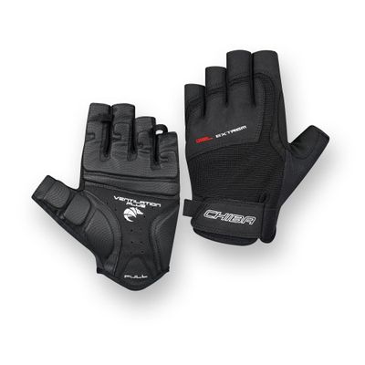 Chiba Adult Gel Extrem Gloves, Black, XL, 42166