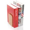 Winterworm Square Beechwood Bookends, Japanese Style view 2