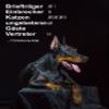 Melis-Folienwerkstatt Warning Sign: Beware of Doberman—Mail Carriers, Burglars, Cats, Unwanted Guests and Sales Reps, 30 x 20 cm, Aluminum Composite/Rigid Foam - S25L view 1
