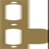 ABUS SSK R HG Lipped Strike Plate, Item 21517