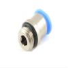 IQS Mini Push-In Fittings with Hex Socket Male Thread, Pneumatic Connector (M6–6 mm) view 1