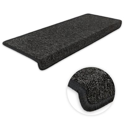 Monza Rectangular Stair Mats, Individual and Value Sets, Anthracite, 22 Pieces