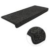 Monza Rectangular Stair Mats, Individual and Value Sets, Anthracite, 22 Pieces view 1