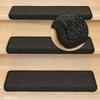 Monza Rectangular Stair Mats, Individual and Value Sets, Anthracite, 22 Pieces view 3