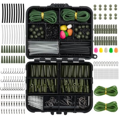 Dr. Fisch Carp Fishing Set, 219-Piece, Green