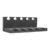 Rottner Adjustable Handgun Holder for 5 Handguns, Adhesive Mount, 375 x 135 mm view 1