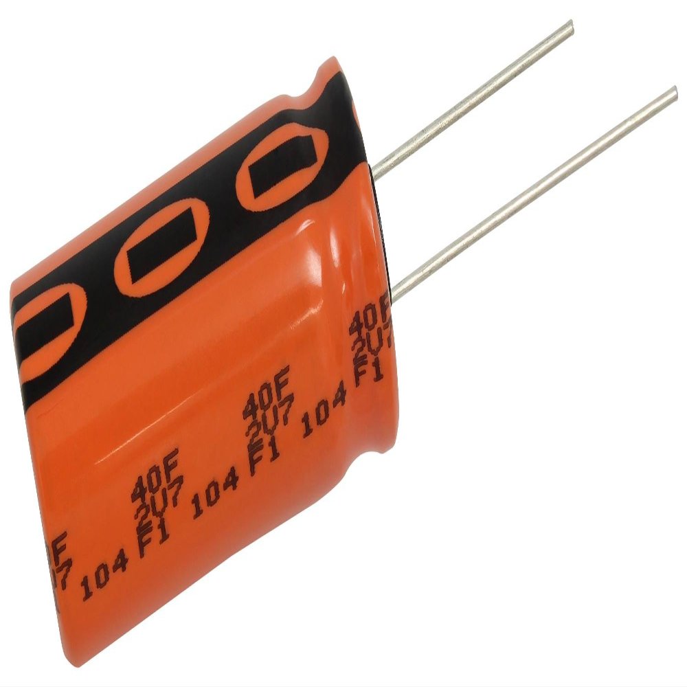 Capacitors Supercapacitors/UltraCaps/Double Layer GAP Double 40 F 2.7 V Radial MAL222091001E3