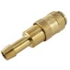 NW 2.7 Compressed-Air Coupling with Hose Barb, Brass/Nickel-Plated Brass/Stainless Steel (Brass, 4 mm) view 4