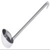 Ladle, light quality, stainless steel, seamless, without capacity marking, handle length: 22, 27, or 28 cm | ERK (A4 - dia. 12 cm) view 1