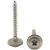 Roofing Screws with Sealing Washer 15 mm, 4.5 x 45 mm, 25-Pack, DIN 7995, PZ Drive, A2 Stainless Steel view 1