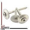 Roofing Screws with Sealing Washer (20 mm), 4.5 x 50 mm, 25-Pack, DIN 7995, PZ Drive, A2 Stainless Steel view 2