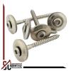 Roofing Screws with Sealing Washer (20 mm) - 4.5 x 65 mm - 50 pcs. - DIN 7995 - TX Drive - A2 Stainless Steel - SC7995 view 2