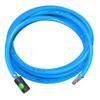 AUPROTEC Compressed Air Hose Set, 13 mm ID, 10 m PVC Hose with Prevost S1 Safety Coupling view 2