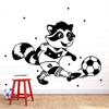 Soccer Player with Dots Wall Decal M1961, Selected Color: Dark Blue, Selected Size: XL – 44 cm W × 60 cm H view 2
