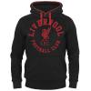 Liverpool FC Men's Fleece Hoodie with Graphic Print - Official Merchandise - 3XL view 3