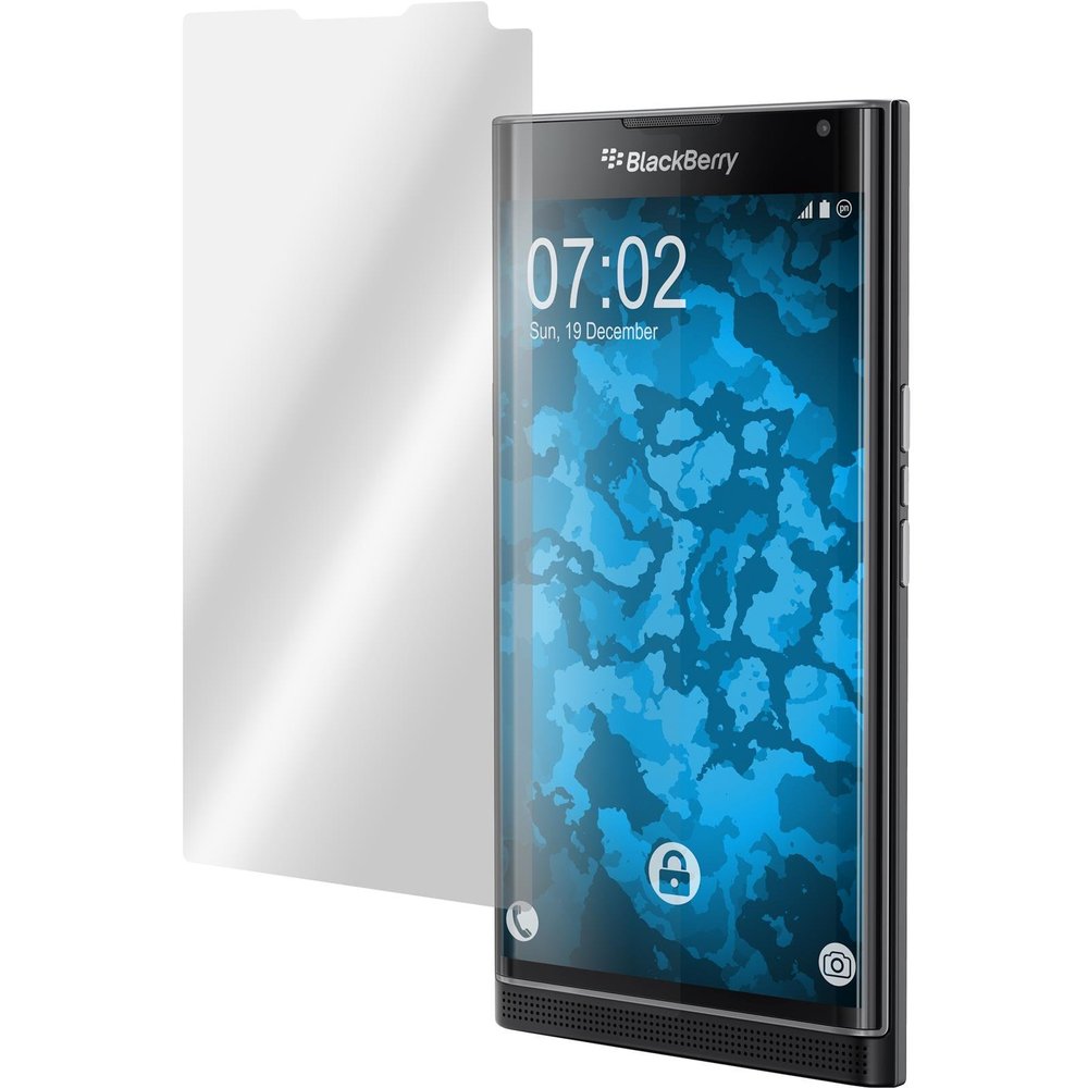 PhoneNatic 6-Pack Clear Screen Protectors Compatible with BlackBerry Priv