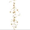 Pearl Garland Christmas Tree Decoration and Table Decor, Cream view 1