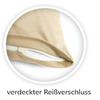EXKLUSIV HEIMTEXTIL Jersey Pillowcase 2-Pack with Zipper, 40 x 145 cm, Chocolate Brown view 4