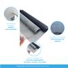 Black Fiberglass Insect Screen Mesh, 100 cm Wide, Cut to Size view 2