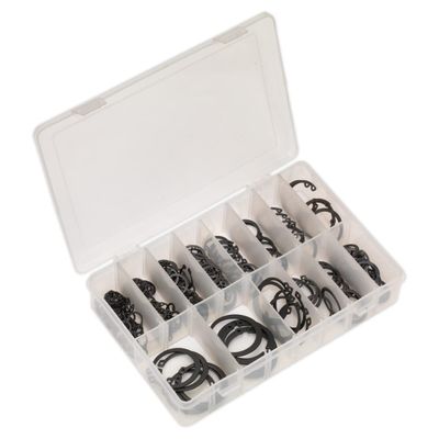 SEALEY AB017CC Internal & External Metric Circlip Assortment