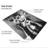 Wallario Outdoor Poster for Garden or Balcony “Kloparty” - Sexy Woman on Toilet with Wine Bottle, Design Banner, Approx. 60 x 90 cm view 4