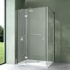 Mai & Mai Corner Shower Enclosure 75 x 90 cm with Shower Tray view 1