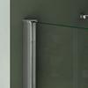 Mai & Mai Corner Shower Enclosure 75 x 90 cm with Shower Tray view 3