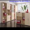 Gera Möbel Schranksystem Flex Hinged-Door Cabinet, Maple/Light Gray, 80 x 42 x 180.8 cm view 3