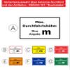 Melis-Folienwerkstatt Maximum Clearance Height Sign, 45 x 30 cm, Pre-Drilled Holes, 3 mm Rigid Foam Board, 20 VAR S00250-191-D view 3