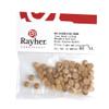Rayher 6246600 Unfinished Wood Half Spheres, FSC 100%, 20 mm, 10-Piece Bag view 2