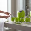 6-Piece Bathroom Accessory Set, Green Design 1 view 4