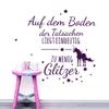 ilka parey wandtattoo-welt Wall Decal “On the Floor…” with Unicorn and Stars M1977, Pink, XL (91 × 100 cm) view 2