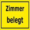 Melis-Folienwerkstatt "Room Occupied" Sign, 15 x 20 cm, 30 x 20 cm, and 45 x 30 cm, Drill Holes, Sticker, Rigid Foam, Aluminum Composite - S00227C view 1