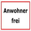 Melis-Folienwerkstatt “Residents Permitted” Sign – 30 x 20 cm – 3 mm Rigid Foam Board – Pre-Drilled – S00245-233-B view 1