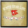 1art1 Titanic White Star Line Banner Doormat, Indoor Decorative Mat, 70 x 50 cm view 1