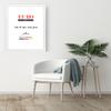 EUROLine35 Custom-Size Picture Frame 10 x 50 cm, Matte White, Anti-Glare Acrylic view 3